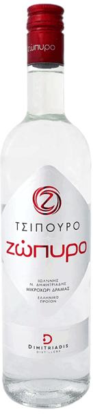 Αποσταγματοποιείο Δημητριάδης Τσίπουρο Ζώπυρο 700ml